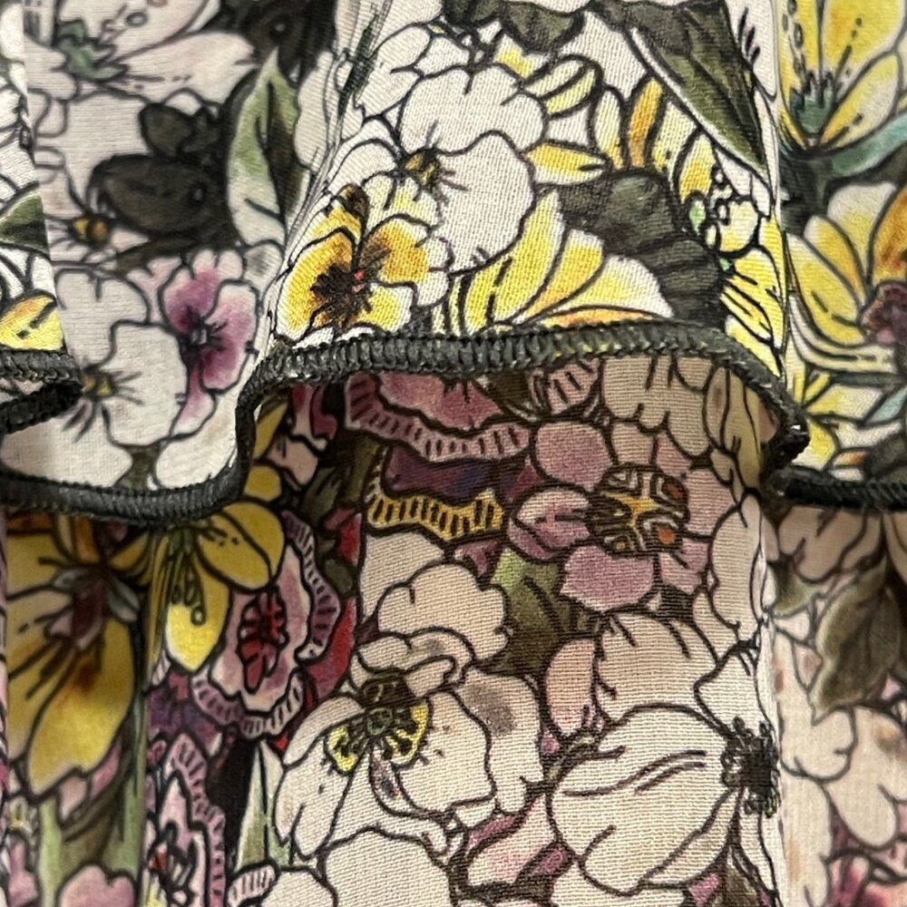 Floral Ruffle Maxi Dress - Picture 6 of 8